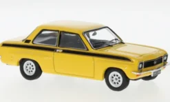 IXO Opel Ascona A Tuning, dunkelgelb/schwarz, 1973, 1:43, Outlet