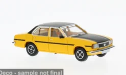 PCX87 Opel Ascona B, dunkelgelb/schwarz, 1975, 1:87, Best