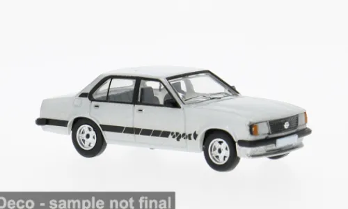 PCX87 Opel Ascona B Sport, silber/Dekor, 1979, 1:87, Clearance