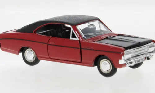Dinky Toys / Atlas Opel Commodore A Coupe, rot/schwarz, Clearance