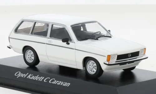 Maxichamps Opel Kadett C Caravan L, weiss, 1978, 1:43, Best