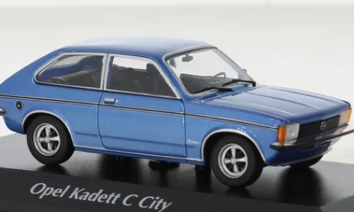 Maxichamps Opel Kadett C City, blau, 1978, 1:43,