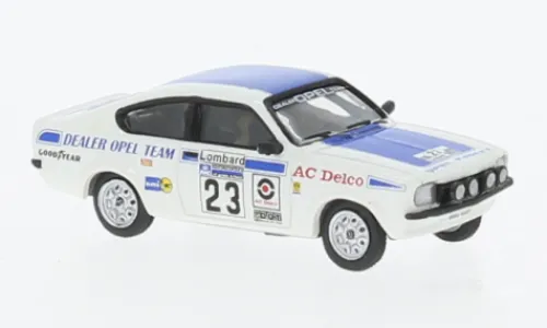 Brekina Opel Kadett C GT/E, 1976, RAC Rallye, #23, 1:87, New