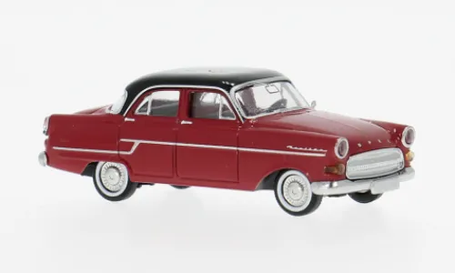 Brekina Opel Kapitän, dunkelrot, 1956, 1:87,
