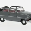 Brekina Opel Olympia Cabrio, dunkelgrau, 1954, 1:87,