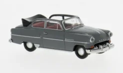Brekina Opel Olympia Cabrio, dunkelgrau, 1954, 1:87,