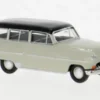 Brekina Opel Olympia Caravan, grau, 1954, 1:87, Best