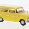 Brekina Opel P2 Caravan, gelb, 1960, 1:87, Clearance