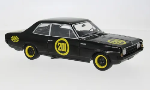MCG Opel Rekord C, 1967, Schwarze Witwe, #201, 1:18, Outlet