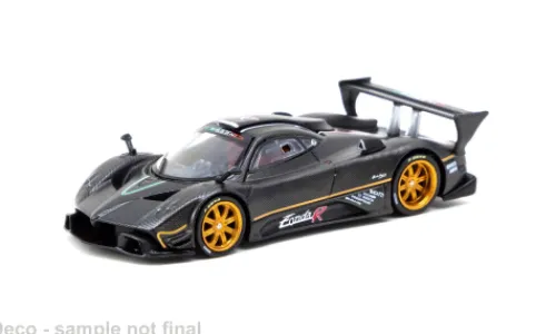 Tarmac Works Pagani Zonda R, schwarz, 2007, 1:64, Best