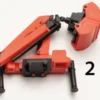 Herpa Palfinger Ladekran mit Zweischalengreifer, orange, 1:87, Outlet
