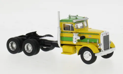 Brekina Peterbilt 281, gelb/grün, 1955, 1:87, New