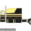 IXO America Peterbilt 379, gelb/schwarz, 2002, 1:64, Hot