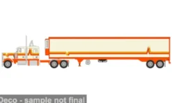 IXO America Peterbilt 359, orange/beige, 1973, 1:64, Outlet