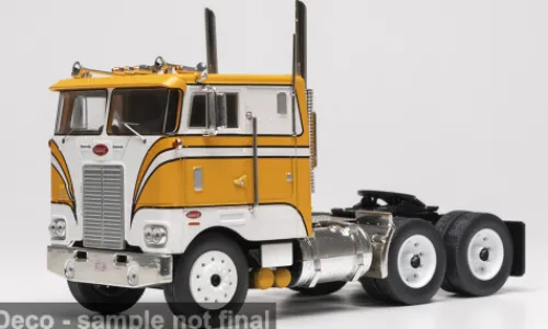 IXO Peterbilt 352 Pacemaker, weiss/gelb, 1979, 1:43, Discount