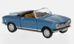 Brekina Peugeot 204 Cabriolet, blau, 1967, 1:87,