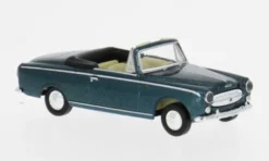 Brekina Peugeot 403 Cabriolet, grün, 1956, 1:87, Outlet