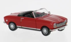 Brekina Peugeot 204 Cabriolet, rot, 1967, 1:87,