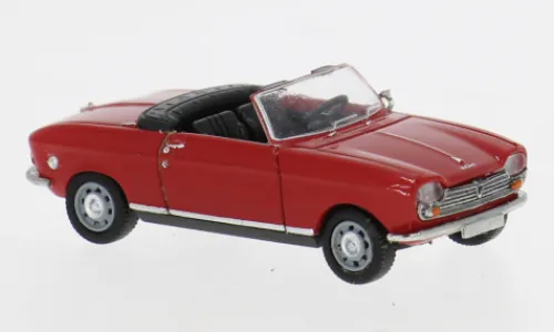 Brekina Peugeot 204 Cabriolet, rot, 1967, 1:87,