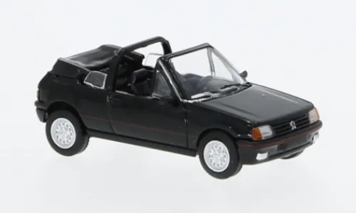 PCX87 Peugeot 205 Cabriolet, schwarz, 1986, 1:87, Hot