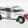 IXO Peugeot 504 Coupe V6, Rally WM, Rallye Cote d Ivoire, 1978, #3, S.Lampinen/A.Aho, 1:43, Outlet