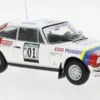 IXO Peugeot 504 Coupe V6, Rally WM, Rallye Cote d Ivoire, 1978, #1, T.Mäkinen/J.Todt, 1:43, Clearance