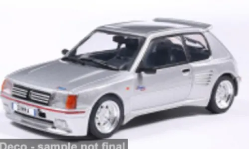 Solido Peugeot 205 Dimma, silber, 1992, 1:43, Best