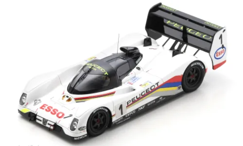 Spark Peugeot 905 Evo 1B, 24h Le Mans, 1992, Peugeot Talbot Sport, #1, M.Blundell/Y.Dalmas, 1:43, New
