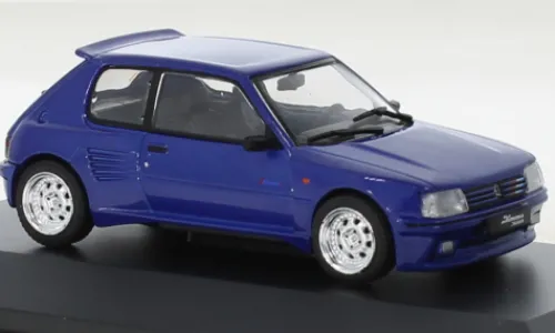 Solido Peugeot 205 GTI Dimma, blau, 1989, 1:43, Outlet