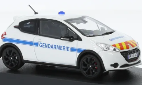Norev Peugeot 208 GTi 30TH, 2014, Gendarmerie (F), 1:43, Clearance