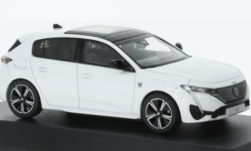 Norev Peugeot 308 GT, weiss, 2021, 1:43,