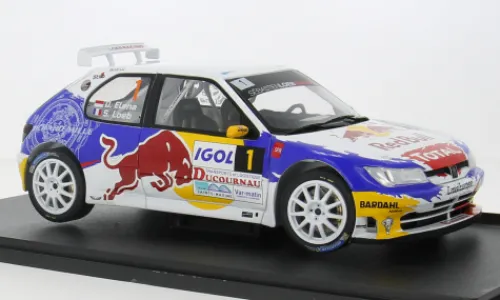 Solido Peugeot 306 Maxi, Rallye du Var, 2017, #1, S.Loeb/D.Elena, 1:18, Discount