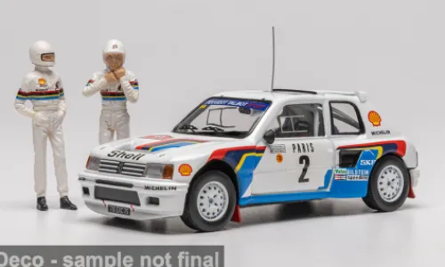 IXO Peugeot 205 Turbo 16, Rally Monte Carlo, 1985, #2, A.Vatanen/T.Harryman, 1:43, Best