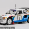 IXO Peugeot 205 Turbo 16V Evo 2, 1000 Lakes Rally, 1986, #6, S.Blomqvist/B.Berglund, 1:43, Hot