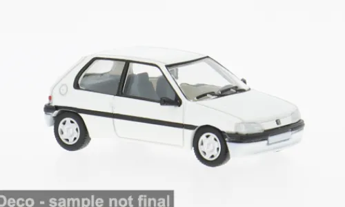PCX87 Peugeot 106, weiss, 1991, 1:87, Best
