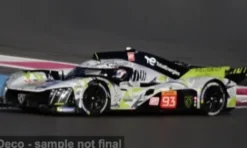 Solido Peugeot 9X8 Hypercar, 1812 km Qatar, 2025, Peugeot TotalEnergies, #93, M.Jensen/P.Di Resta, 1:18, New