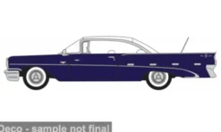Oxford Pontiac Bonneville Coupe, dunkelblau, 1959, 1:87, Hot