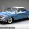Sun Star Pontiac Bonneville Hard Top, blau, 1959, 1:18, Hot