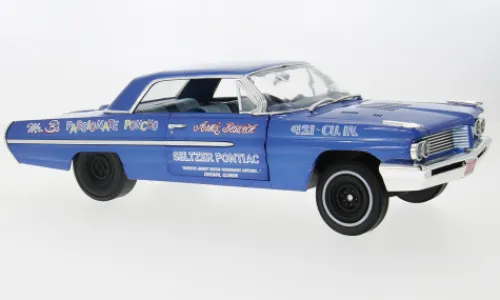 Auto World Pontiac Catalina, blau, 1962, 1:18, Hot