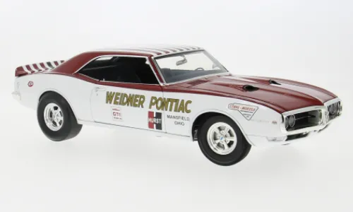 ACME Pontiac Firebird First Ram Air II, weiss/rot, 1968, 1:18, Clearance