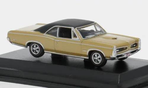 Oxford Pontiac GTO, beige/schwarz, 1966, 1:87,