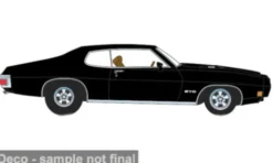 ACME Pontiac GTO Ram Air IV, schwarz, 1970, 1:18, New
