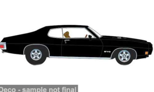 ACME Pontiac GTO Ram Air IV, schwarz, 1970, 1:18, New
