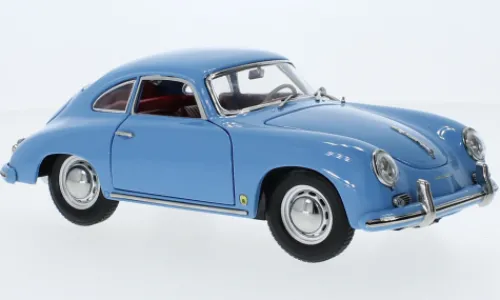 Sun Star Porsche 356A 1500 GS Carrera GT, hellblau, 1957, 1:18, New