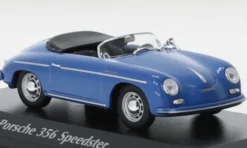 Maxichamps Porsche 356 A Speedster, blau, 1956, 1:43, New