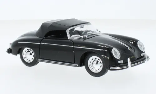 Welly Porsche 356 A Speedster, schwarz, 1:24, Outlet