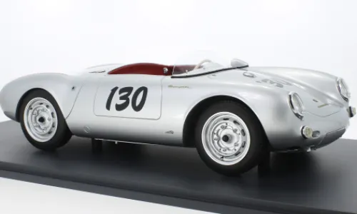 Schuco / Pro.R Porsche 550A Spyder, silber, 1954, Little Bastard, 1:12, Discount