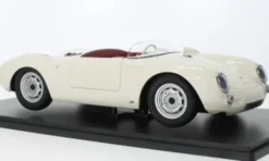 KK Scale Porsche 550A Spyder, weiss/rot, 1953, 1:12, Best