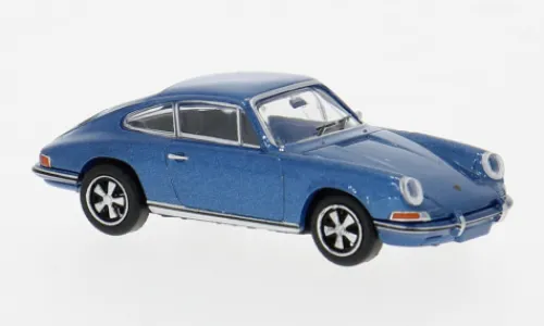 Brekina Porsche 911, blau, 1964, 1:87,