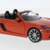 Bburago Porsche 718 Boxster, orange, 1:24,